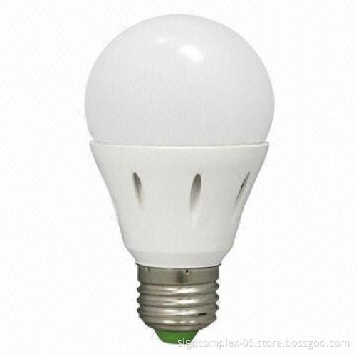 LED Bulb with 70% Energy-saving Compared with Traditional Light and up to 50,000 Hours Long Lifespan